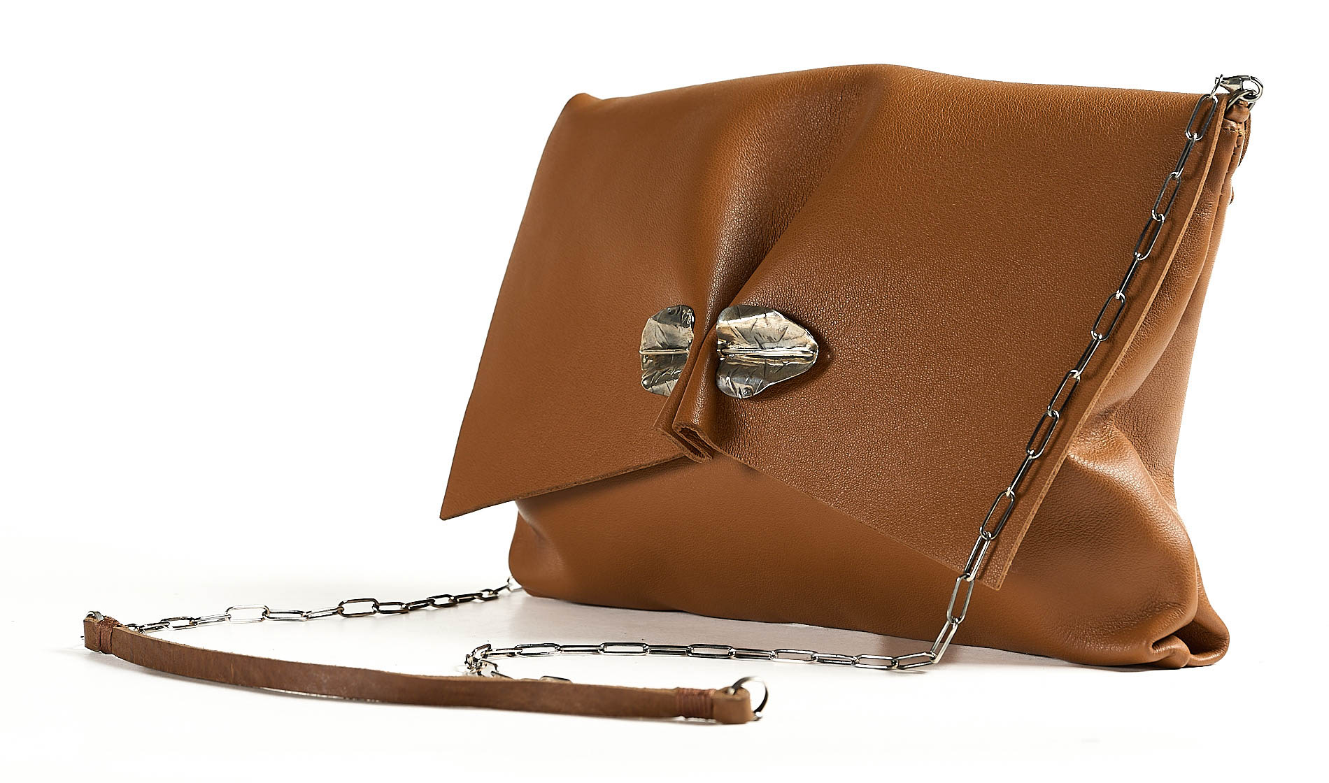 daniele basta leather and silver bags - 45